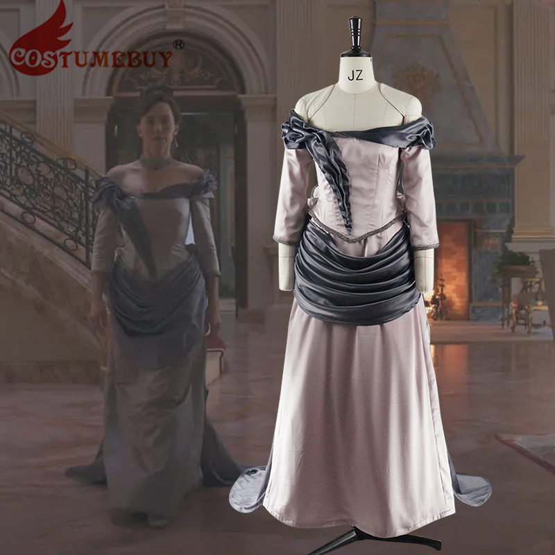 Evening Gown - Das vergoldete Zeitalter-Kostüm Mrs Bertha Russell