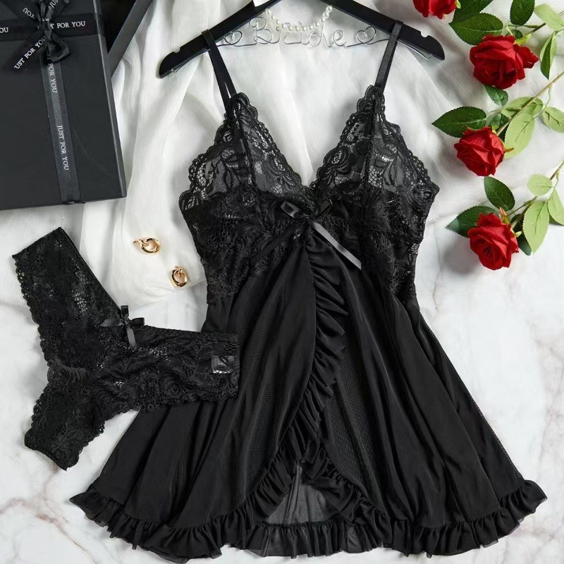 Lace Dress - Sexy Nachtwäsche Damen Europäisches und Amerikanisches