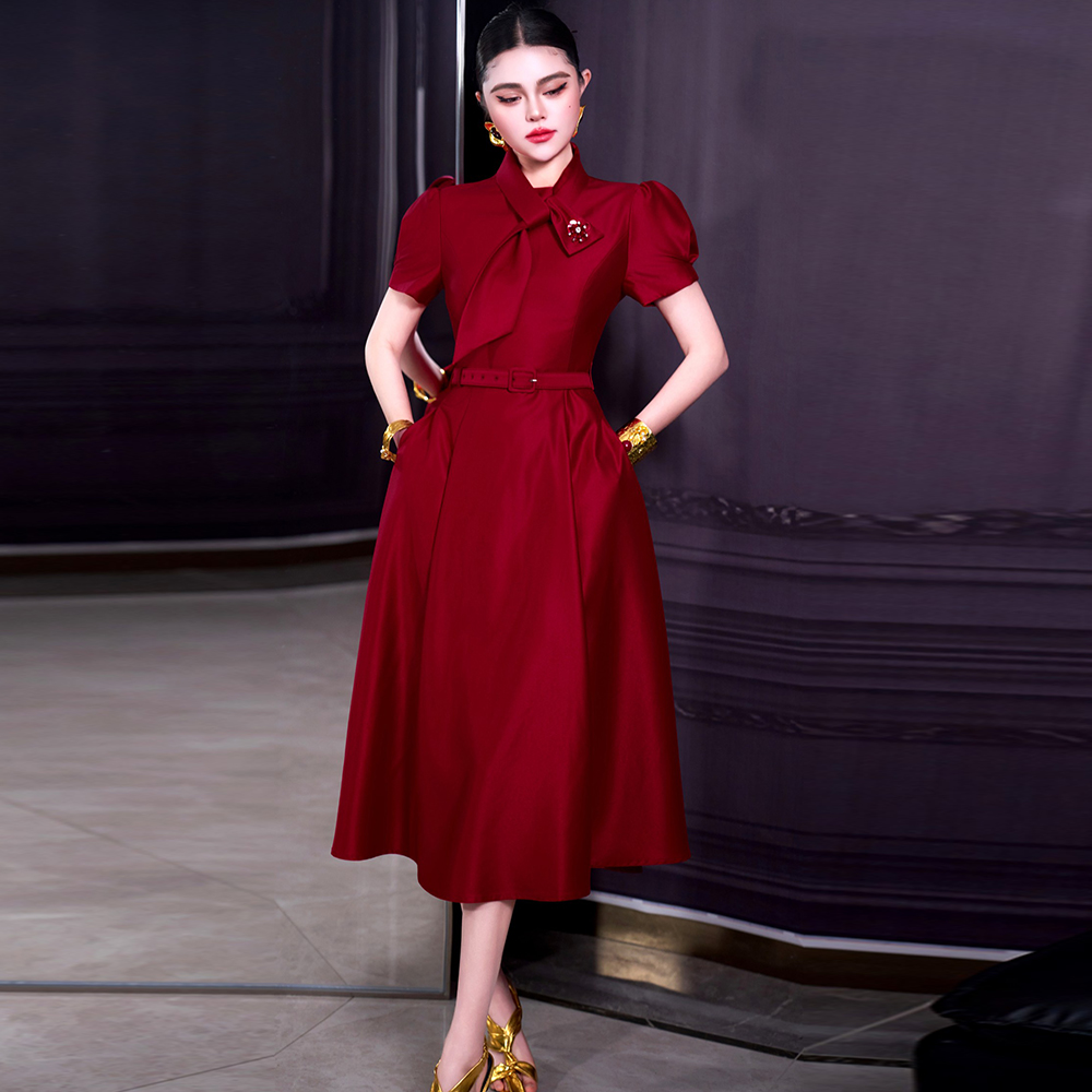 ZJYT Rotes Damenkleid Trend 20 – Women'S Red Formal Wear Bewertung und Preis