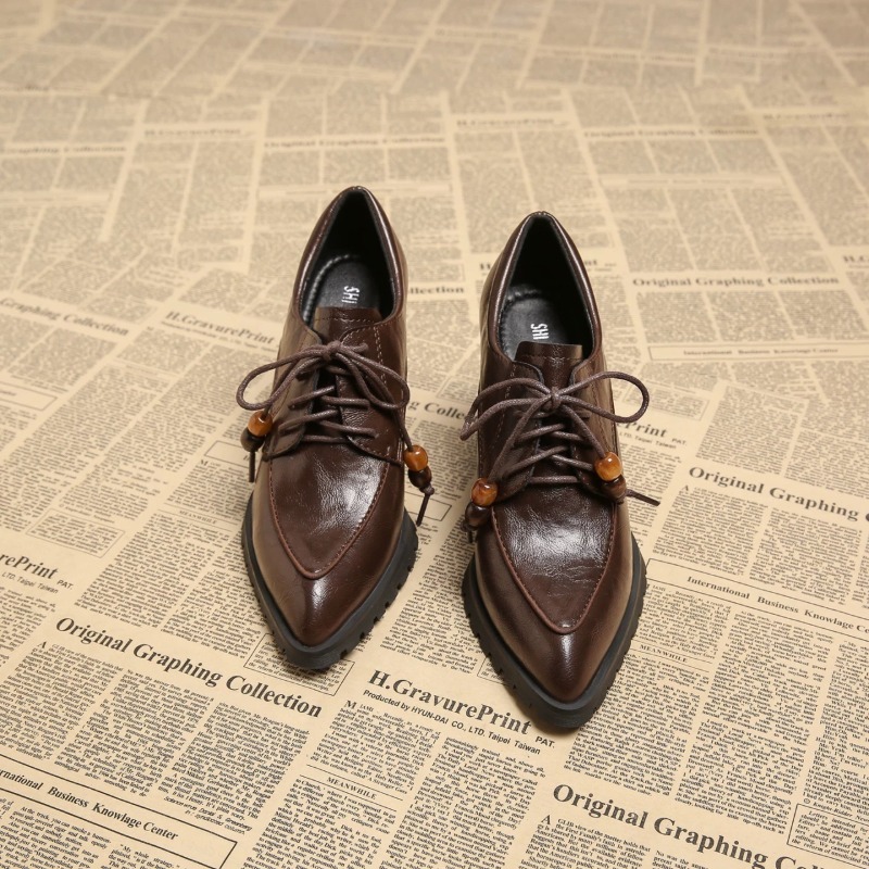 Retro Riemchenschuhe mit tiefe – Pump Heel Block Bewertung und Preis