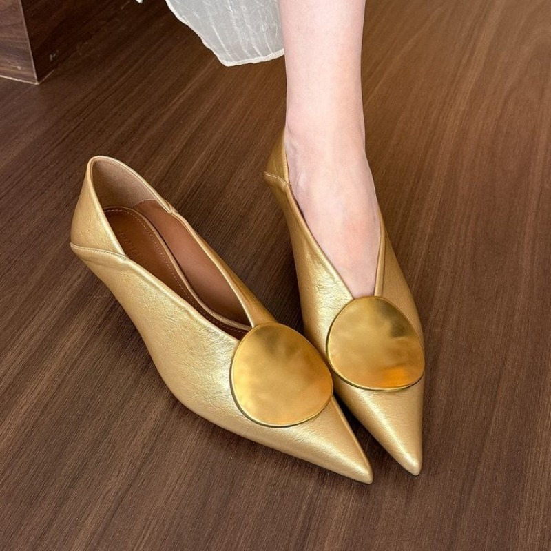 2025 frühling Sommer Spitz Sch – Womens Heels Bewertung und Preis