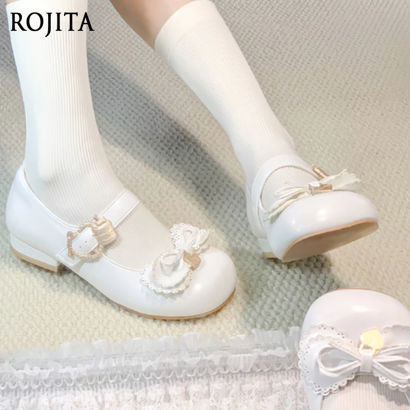 Damenschuhe, Schleife, Lolita- – Womens Heels Bewertung und Preis