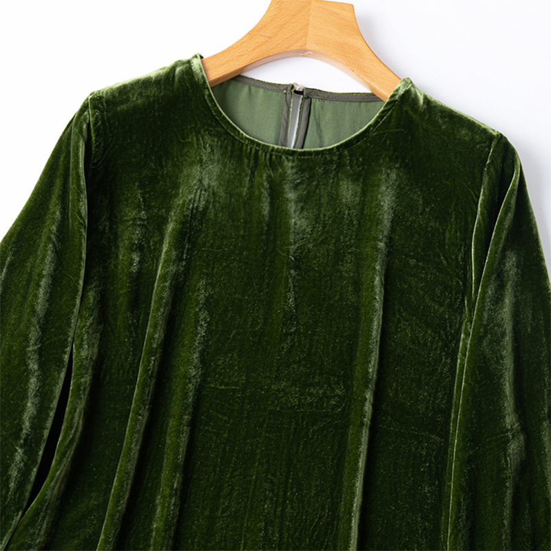 Damen-Seidenbluse aus Samt, 10 – Silk Blouse Bewertung und Preis