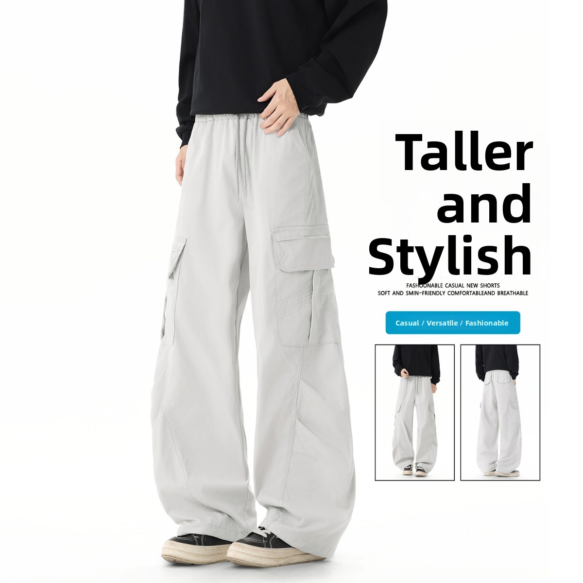 Trendige 3D-Sport-Sweatpants f – Tailored Trouser Wide Bewertung und Preis